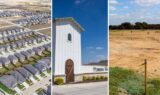 Pilot Point TX growth in 2026: new homes at Creekview's Fossil Ridge, the Mobberly Farms entry tower, and graded land at Bryson Ranch