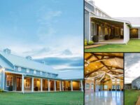 Bella Terra Venue collage in Gunter Texas event barn and grounds
