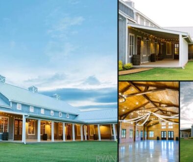 Bella Terra Venue collage in Gunter Texas event barn and grounds
