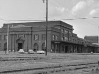 Missouri-Kansas-Texas Railroad Depot building in Denison, Texas