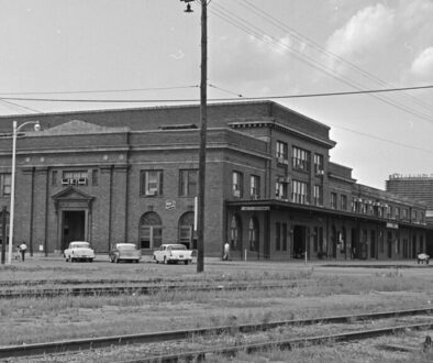 Missouri-Kansas-Texas Railroad Depot building in Denison, Texas