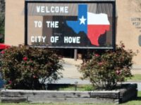 Welcome to Howe Texas sign for the Howe shops guide