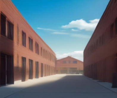 Sherman ISD school campus exterior in North Texas morning light