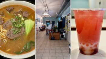 Hana's Cafe and Market Howe: beef noodle soup, the downtown Howe dining room, and a strawberry boba tea