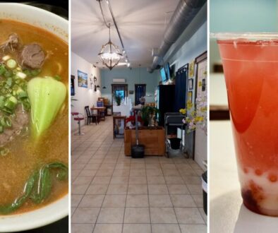 Hana's Cafe and Market Howe: beef noodle soup, the downtown Howe dining room, and a strawberry boba tea